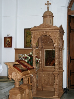 Сень для Эфесской иконы Божией Матери (XVI век)